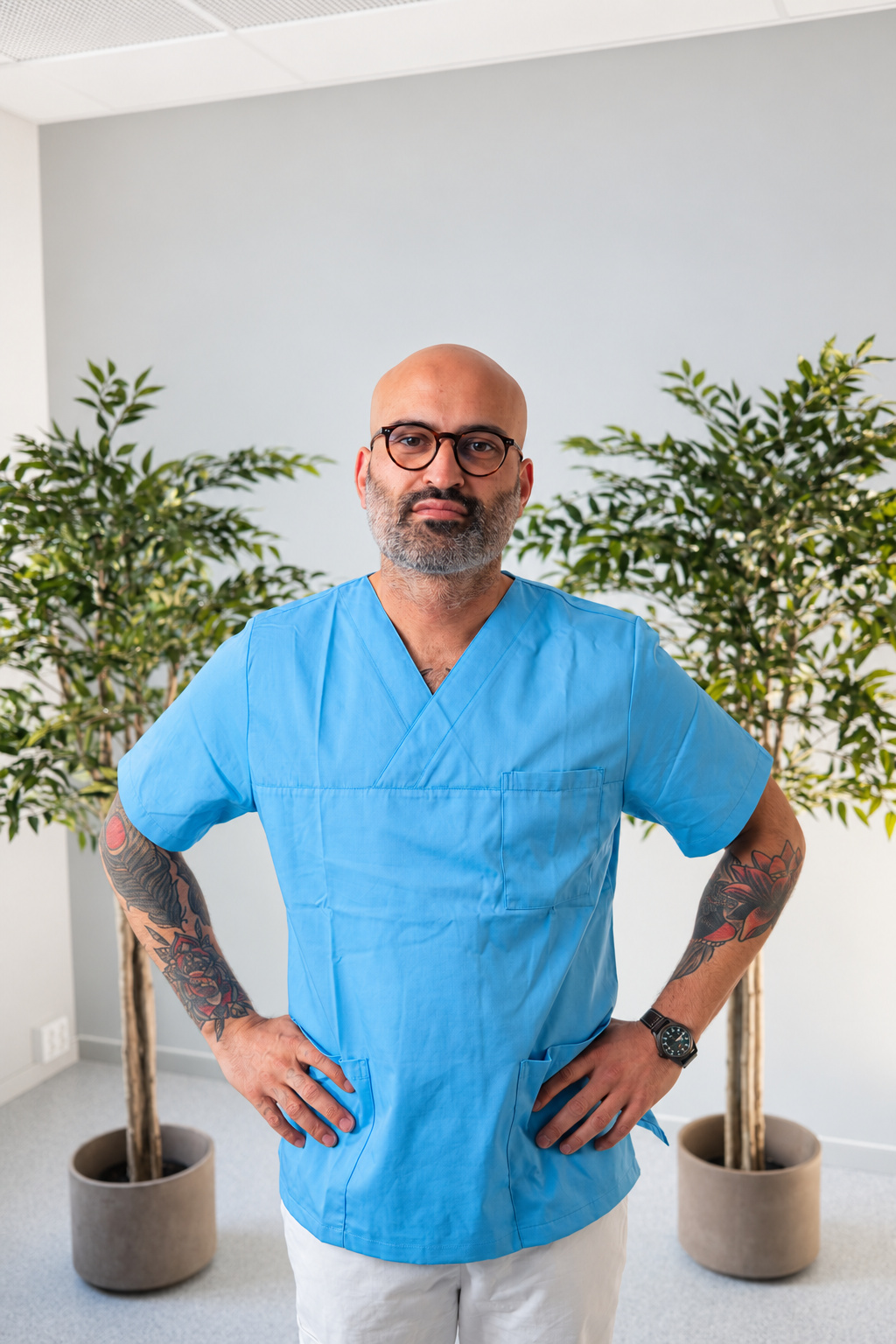 Vishal, psykiater ved De Lange Legesenter