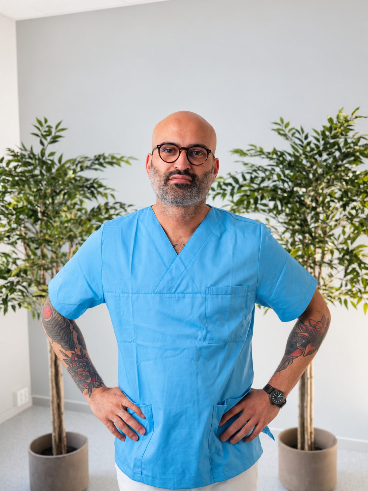 Vishal, psykiater ved De Lange Legesenter